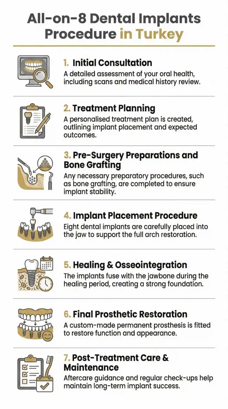 All-on-8-Dental-Implant-Procedure-in-Turkey-Infographic